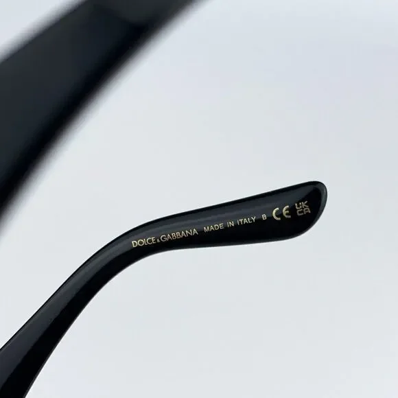 NEW D&G DG3374 501 Black Square Women Eyeglasses